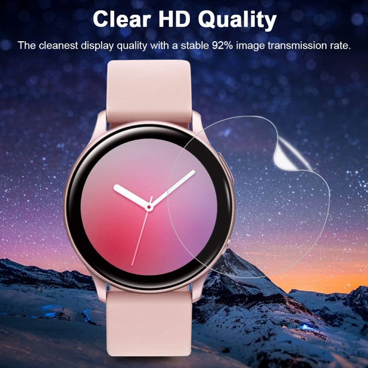 Soft Hydrogel Film Watch Screen Protector, For Samsung Galaxy Watch Active 1 / 2 40mm, For Samsung Gear S3 42mm, For Samsung Galaxy Watch4 Classic 46mm
