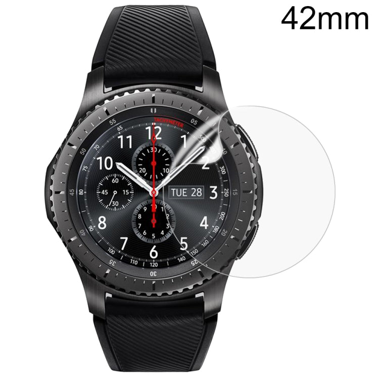 Soft Hydrogel Film Watch Screen Protector, For Samsung Galaxy Watch Active 1 / 2 40mm, For Samsung Gear S3 42mm, For Samsung Galaxy Watch4 Classic 46mm