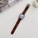 Crazy Horse Texture Matte Replacement Watchband For Apple Watch Series, 7 45mm / 6&SE&5&4 44mm / 3&2&1 42mm, 7 41mm / 6&SE&5&4 40mm / 3&2&1 38mm