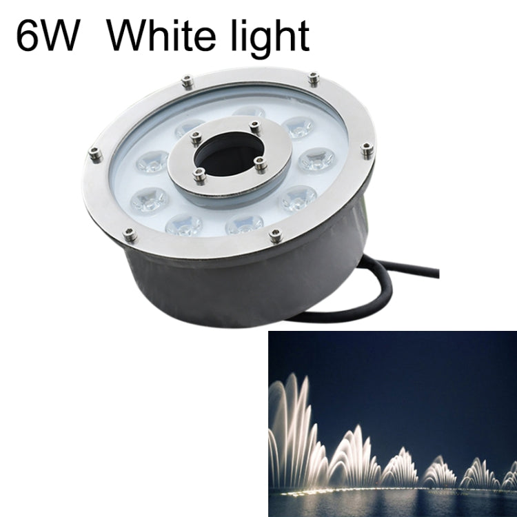 Landscape Ring LED Aluminum Alloy Underwater Fountain Light, 6W, 9W, 12W, 18W, 24W