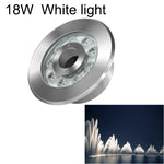 Landscape Ring LED Stainless Steel Underwater Fountain Light, 6W, 9W, 12W, 18W, 24W