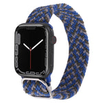 Nylon Braid Strap Watchband For Apple Watch Series, 7 41mm / 6&SE&5&4 40mm / 3&2&1 38mm
