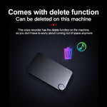 K2 Portable Ultra-thin Card Voice Recorder, 4GB, 8GB, 16GB, 32GB