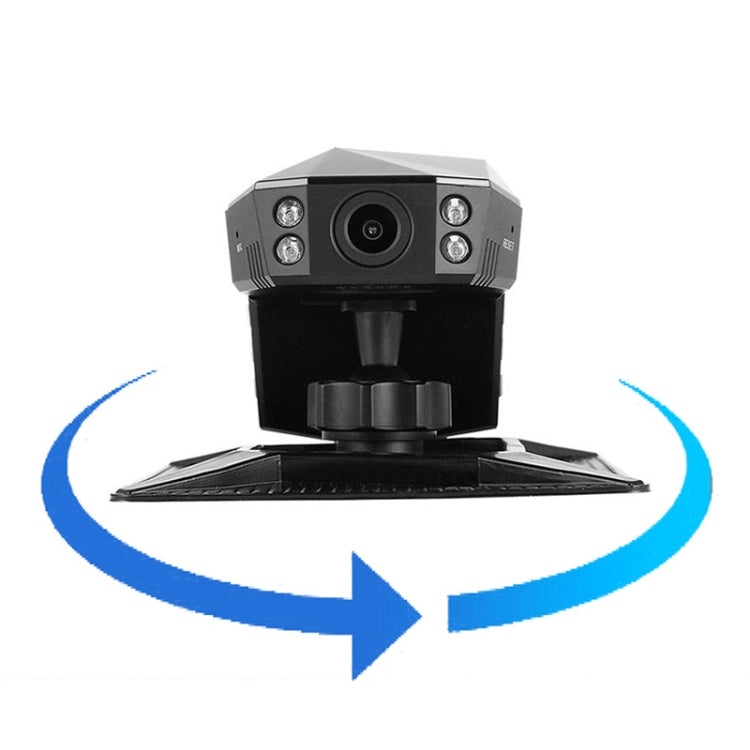 2 inch HD Single Lens 1080P No Light Night Vision Hidden Driving Recorder with Aromatherapy, Without
