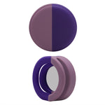 Pet Collar Anti-scratch Shockproof Silicone Case For AirTag 2nd Gen / AirTag 1st Gen, 34x34x17.3mm, 34x34x16.7mm