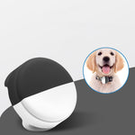 Pet Collar Anti-scratch Shockproof Silicone Case For AirTag 2nd Gen / AirTag 1st Gen, 34x34x17.3mm, 34x34x16.7mm