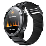 Hook And Loop Fastener Nylon Watchband, For Garmin Fenix 7X