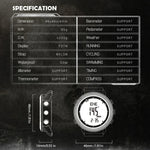 NORTH EDGE APACHE-46 Outdoor Waterproof Men Multifunction Digital Smart Sports Watch, Nylon Strap