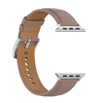 Genuine Leather Watchband, Size: Free Size For Apple Watch Series 7 45mm / 6&SE&5&4 44mm / 3&2&1 42mm, Size: Free Size For Apple Watch Ultra 49mm / Series 8&7 45mm / SE 2&6&SE&5&4 44mm / 3&2&1 42mm