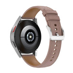 20mm Genuine Leather Watch Strap for Samsung Galaxy Watch4/Watch3 41mm/Active2/Huawei/Gaming Watch etc.