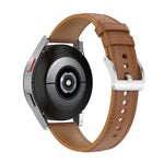 20mm Genuine Leather Watch Strap for Samsung Galaxy Watch4/Watch3 41mm/Active2/Huawei/Gaming Watch etc.