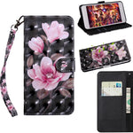 3D Painting Pattern Coloured Drawing Leather Phone Case, For iPhone 13 Pro Max, For iPhone 13 Pro, For iPhone 13, For iPhone 13 mini