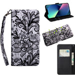 3D Painting Pattern Coloured Drawing Leather Phone Case, For iPhone 13 Pro Max, For iPhone 13 Pro, For iPhone 13, For iPhone 13 mini