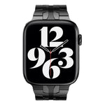 Steel Watchband For Apple Watch Series, 7 41mm / 6&SE&5&4 40mm / 3&2&1 38mm, 7 45mm / 6&SE&5&4 44mm / 3&2&1 42mm