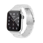 Candy Color Three-Bead Watchband For Apple Watch Series, 7 41mm / 6&SE&5&4 40mm / 3&2&1 38mm, 7 45mm / 6&SE&5&4 44mm / 3&2&1 42mm