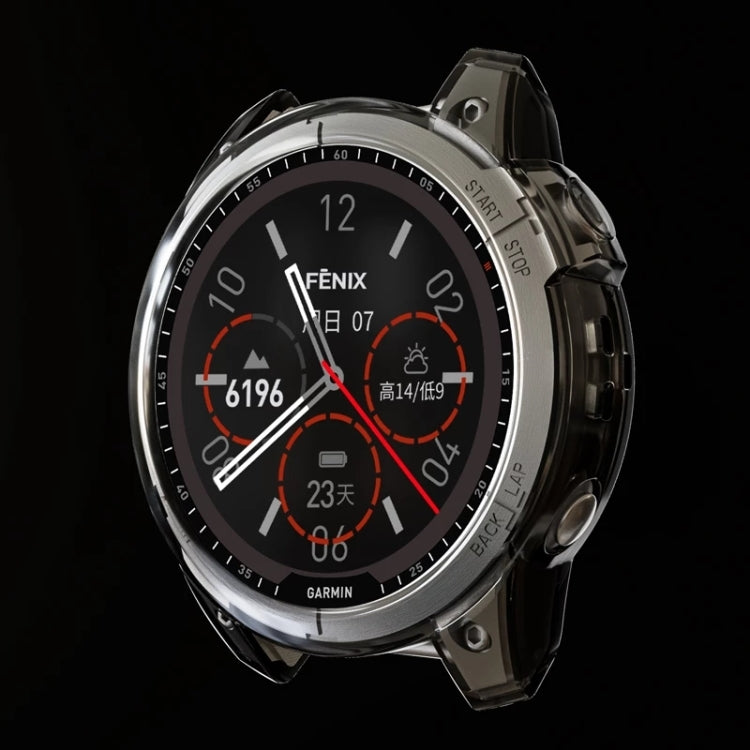 Half-pack TPU Watch Case, For Garmin Epix