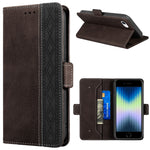Stitching Magnetic RFID Leather Case, For iPhone XS Max, For iPhone SE 2022 / SE 2020 / 7 / 8, For iPhone 7 Plus / 8 Plus