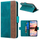 Stitching Magnetic RFID Leather Case, For iPhone XS Max, For iPhone SE 2022 / SE 2020 / 7 / 8, For iPhone 7 Plus / 8 Plus