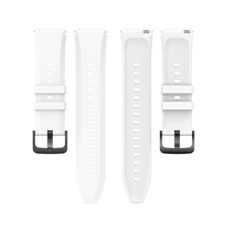 22mm Protruding Head Glossy Silicone Watchband, For Xiaomi Watch S1