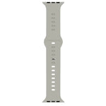 Liquid Silicone Watchband For Apple Watch Series, 7 45mm / 6&SE&5&4 44mm / 3&2&1 42mm