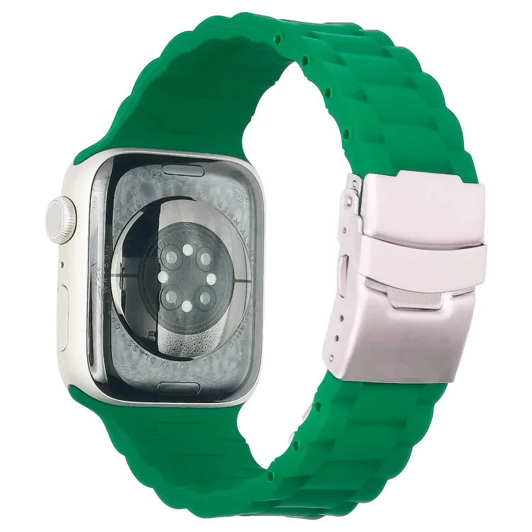 Three Beads Watchband For Apple Watch Series, 7 41mm / 6&SE&5&4 40mm / 3&2&1 38mm, 7 45mm / 6&SE&5&4 44mm / 3&2&1 42mm