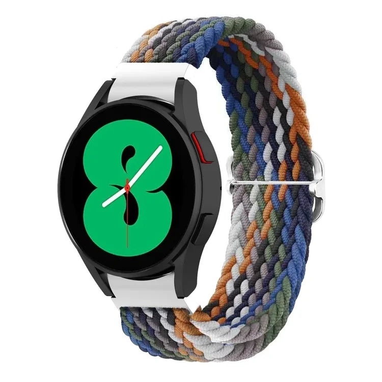 Adjustable Woven Watch Band, For Samsung Galaxy Watch4 40mm / 44mm