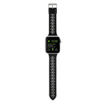 Hollow Genuine Leather Watch Band For Apple Watch Series, 7 41mm / 6&SE&5&4 40mm / 3&2&1 38mm, 7 45mm / 6&SE&5&4 44mm / 3&2&1 42mm