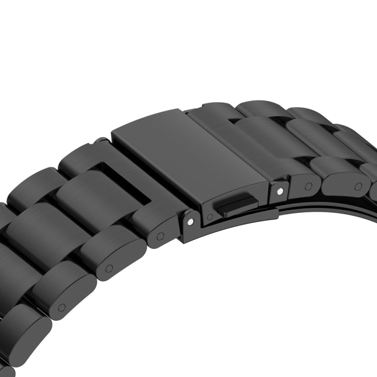 Three-bead Metal Steel Watch Band, For Huawei GT 3 Pro 43mm, For Huawei GT 3 Pro 46mm