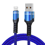 6A Woven Style USB Charging Cable, Cable Length: 1m, USB-C / Type-C, 8 Pin