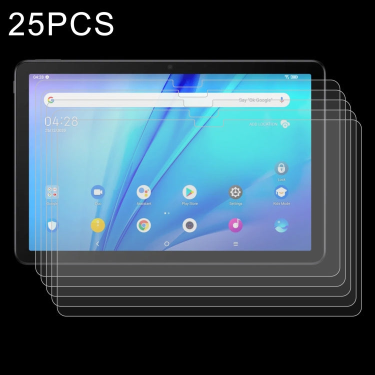 25 PCS 9H 2.5D Explosion-proof Tempered Tablet Glass Film For TCL Tab 10s / Enjoy 2 / T10 / T10S / Honor X8 / Honor 8 Lite / Lenovo K10C X6E6F / Teclast P30T, For Tesla 15.6 (25 PCS)                                                                      ...