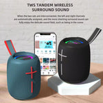 HOPESTAR P20 mini Waterproof Wireless Bluetooth Speaker, P20 mini(Grey), P20 mini(Blue), P20 mini(Black), P20 mini(Red)