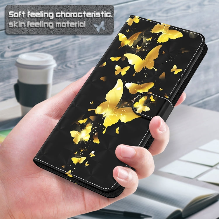 3D Painting Pattern Flip Leather Phone Case, For iPhone 14, For iPhone 14 Plus, For iPhone 14 Pro, For iPhone 14 Pro Max