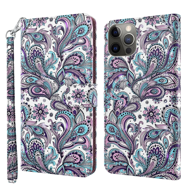 3D Painting Pattern Flip Leather Phone Case, For iPhone 14, For iPhone 14 Plus, For iPhone 14 Pro, For iPhone 14 Pro Max