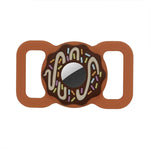 Donut Pet Collar Anti-scratch Shockproof Silicone Cover For AirTag 2nd Gen / AirTag 1st Gen, 1, 2