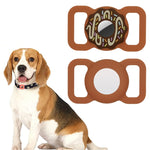 Donut Pet Collar Anti-scratch Shockproof Silicone Cover For AirTag 2nd Gen / AirTag 1st Gen, 1, 2