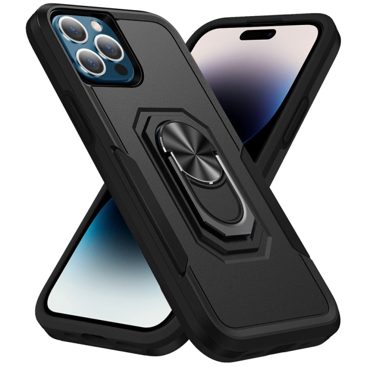 Ring Kickstand Heavy Duty Shockproof Phone Case, For iPhone 14, For iPhone 14 Plus, For iPhone 14 Pro, For iPhone 14 Pro Max