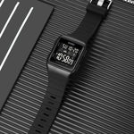 SKMEI 1960 Stainless Steel Buckle Silicone Strap Waterproof Electronic Watch, 1960 Black Gold, 1960 Black and White Machine, 1960 Black and Black Machine, 1960 Blue