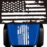 D-778 American Flag Pattern Car Modified Decorative Sticker, D-778