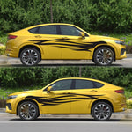 2 PCS/Set D-926 Fire Totem Pattern Car Modified Decorative Sticker, D-926