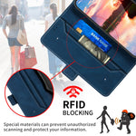 Stitching Magnetic RFID Leather Case, For iPhone 14 Pro Max, For iPhone 14 Pro, For iPhone 14, For iPhone 14 Plus