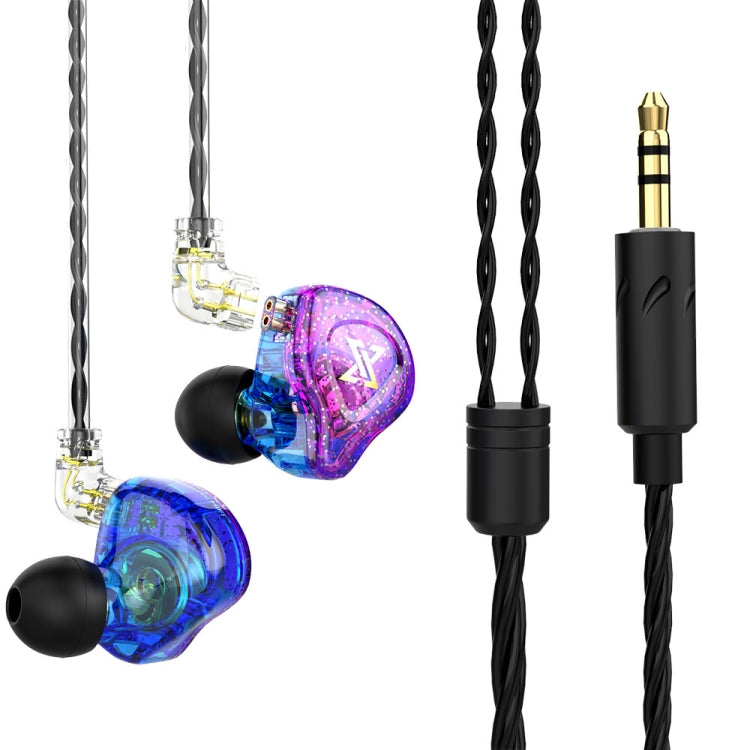 QKZ AK6 MAX In-ear Dynamic Subwoofer Wire-controlled Earphone, Standard Version, with Mic Version