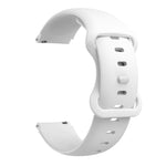 Butterfly Buckle Silicone Watch Band, For Xiaomi Mi Watch 18mm