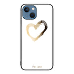 Colorful Painted Glass Phone Case, For iPhone 14, For iPhone 13 Pro Max, For iPhone 13 Pro