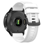 22mm Silicone Twill Watch Band, For Garmin Forerunner 955