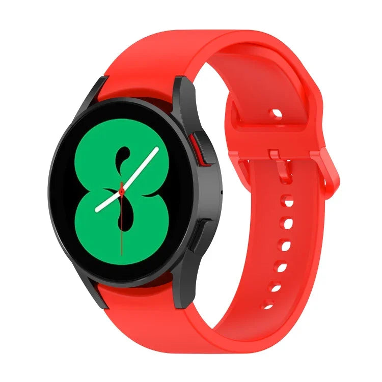 Official Silicone Watch Band, Size:L, For Samsung Galaxy Watch 5 40mm, For Samsung Galaxy Watch 5 44mm, For Samsung Galaxy Watch 5 Pro 45mm