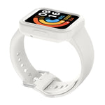 Solid Color Silicone Integrated Watch Band, For Xiaomi Redmi Watch / Watch Lite, For Xiaomi Redmi Watch 2 / Watch 2 Lite