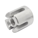 316 Stainless Steel Garden Wire Rope Cross Fixed Clip, M10x3, M12x4, M12x5, M12x6, M16x8