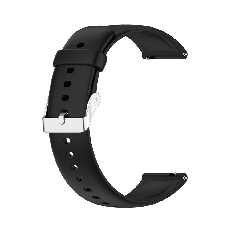 Solid Color Soft Silicone Watch Band, For Huawei Watch3 Pro New