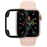 Tempered Glass Film PC Watch Case, For Apple Watch Series SE 3&SE 2&6&SE&5&4 44mm, For Apple Watch Series SE 3&SE 2&6&SE&5&4 40mm