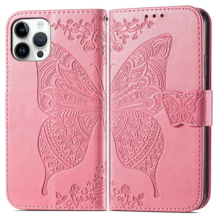 Butterfly Embossing Leather Case, For iPhone 14 Pro Max, For iPhone 14 Pro, For iPhone 14, For iPhone 14 Plus